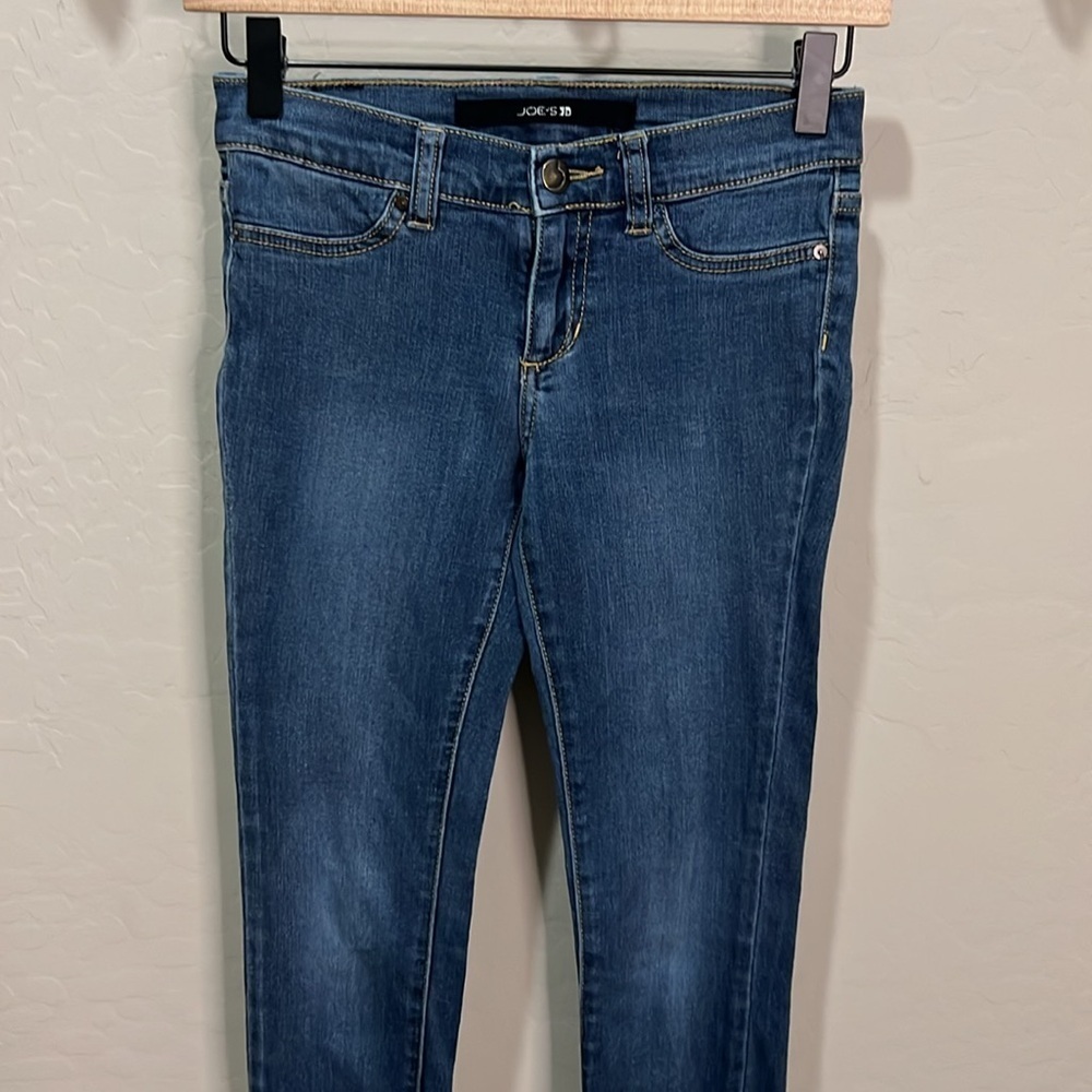 Joes Jeans Girls Size 12 Stretchy Comfy Skinny Vintage Y2K Medium Blue Nordstrom - Picture 3 of 14